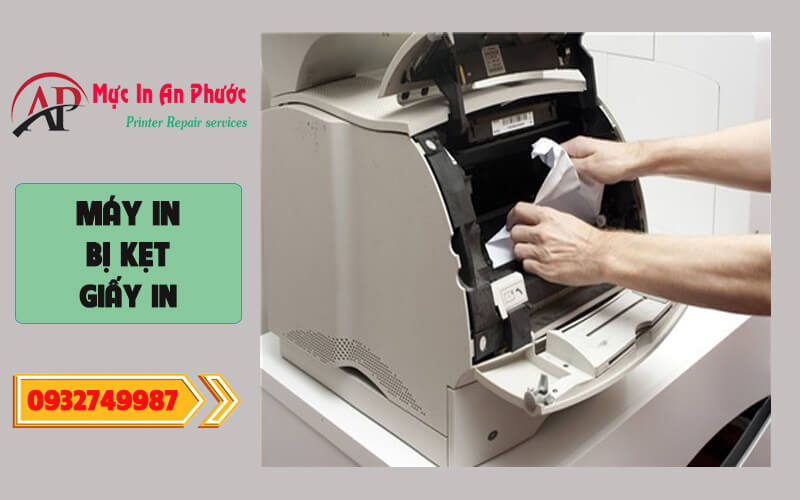 Các lỗi máy in thông dụng: Máy in bị kẹt giấy