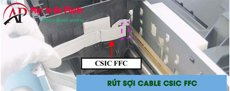 Rút sợi cable CSIC FFC